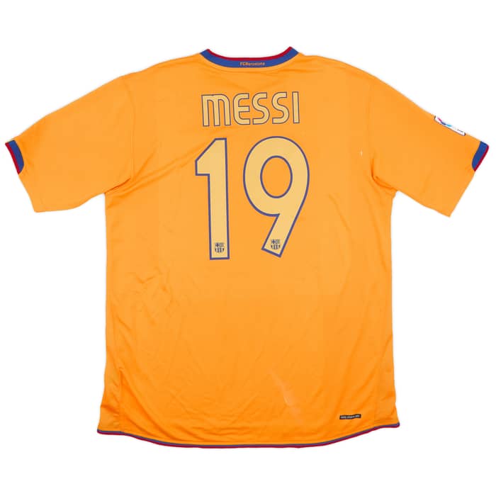 2006-08 Barcelona Away Shirt Messi #19 - 6/10 - (XL)