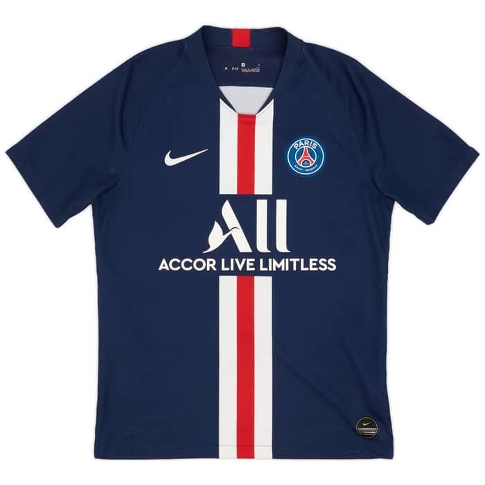 2019-20 Paris Saint-Germain Home Shirt Mbappe #7 - 7/10 - (M)