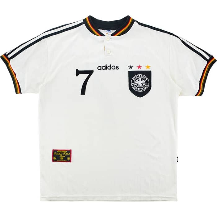 1996-98 Germany Home Shirt Moller #7