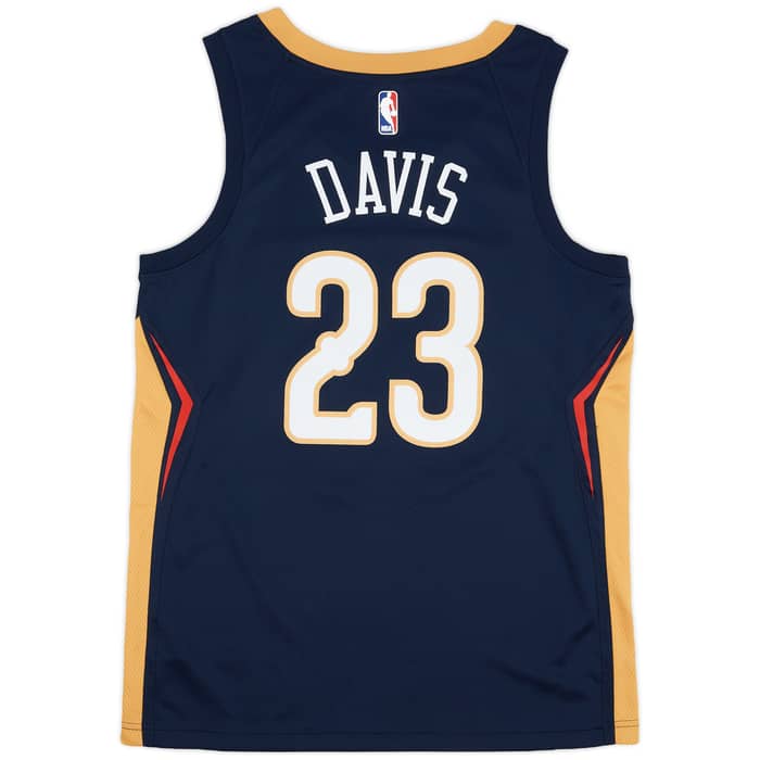 2017-19 New Orleans Pelicans Davis #23 Nike Swingman Away Jersey - 10/10 - (M)