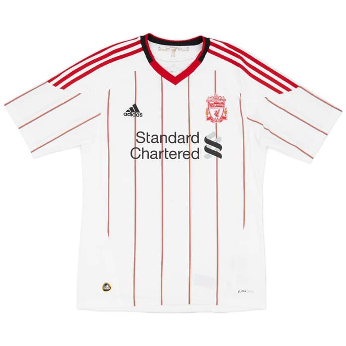 2010-11 Liverpool Away Shirt Gerrard #8 - 7/10 - (M)
