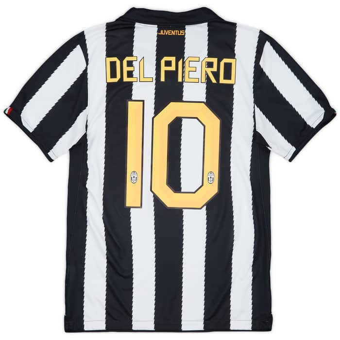 2010-11 Juventus Home Shirt Del Piero #10 - 9/10 - (S)