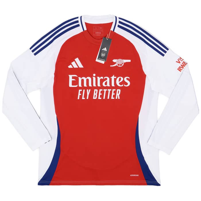 2024-25 Arsenal Home L/S Shirt Rice #41
