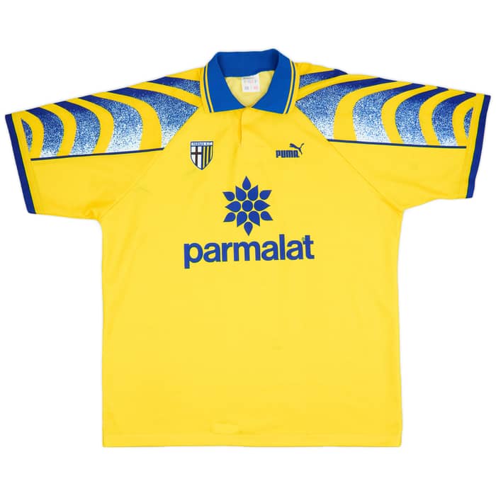 1995-96 Parma Basic Third Shirt #7 (Sensini) - 6/10 - (XL)