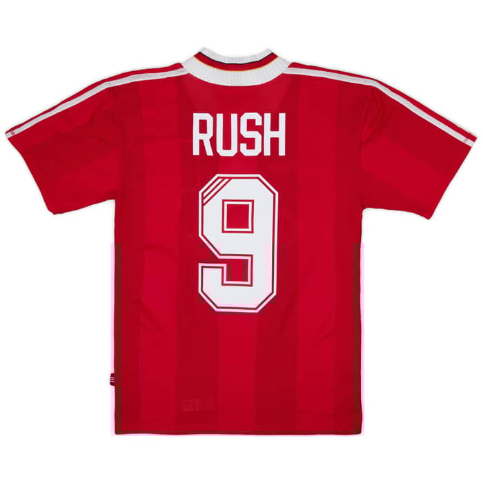 1995-96 Liverpool Home Shirt Rush #9 - 8/10 - (S)