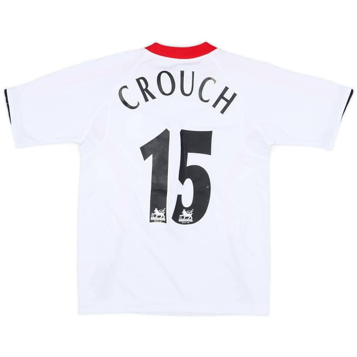 2005-06 Liverpool Away Shirt Crouch #15 (L.Boys)