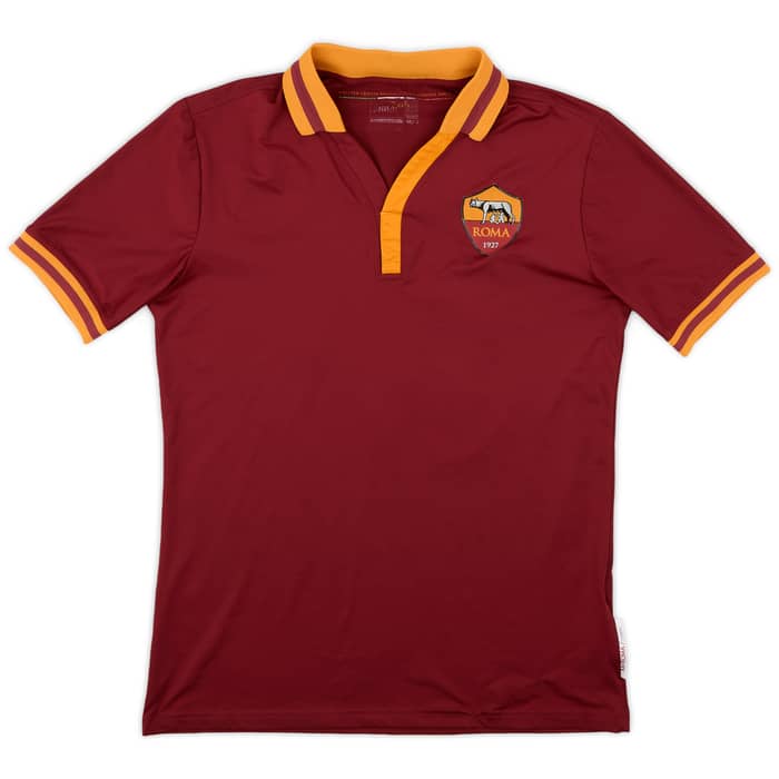 2013-14 Roma Home Shirt Totti #10 - 7/10 - (S)