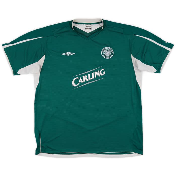 2004-05 Celtic Away Shirt Juninho #7 - 9/10 - (XL)