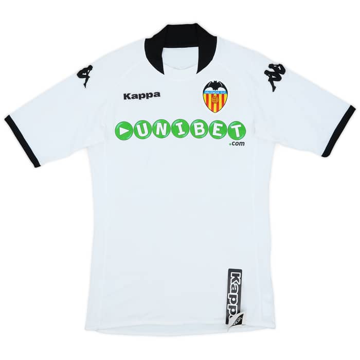 2009-10 Valencia Home Shirt El Guaje #22 (S)