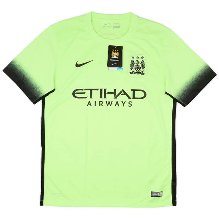 2015-16 Manchester City Third Shirt Kompany #4 (M)