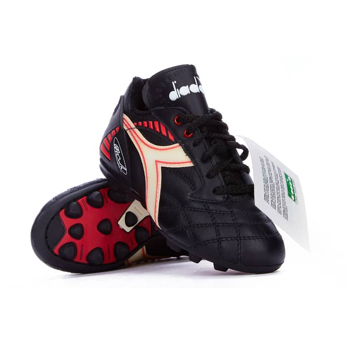1992 Diadora Veloce MD Marco Van Basten Football Boots *In Box* Kids FG 12
