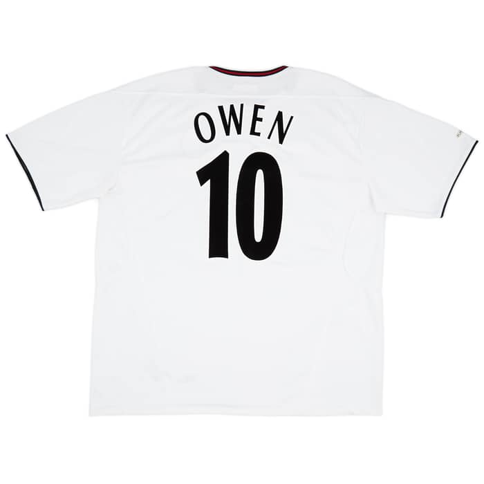 2003-04 Liverpool Away Shirt Owen #10 - 8/10 - (L)