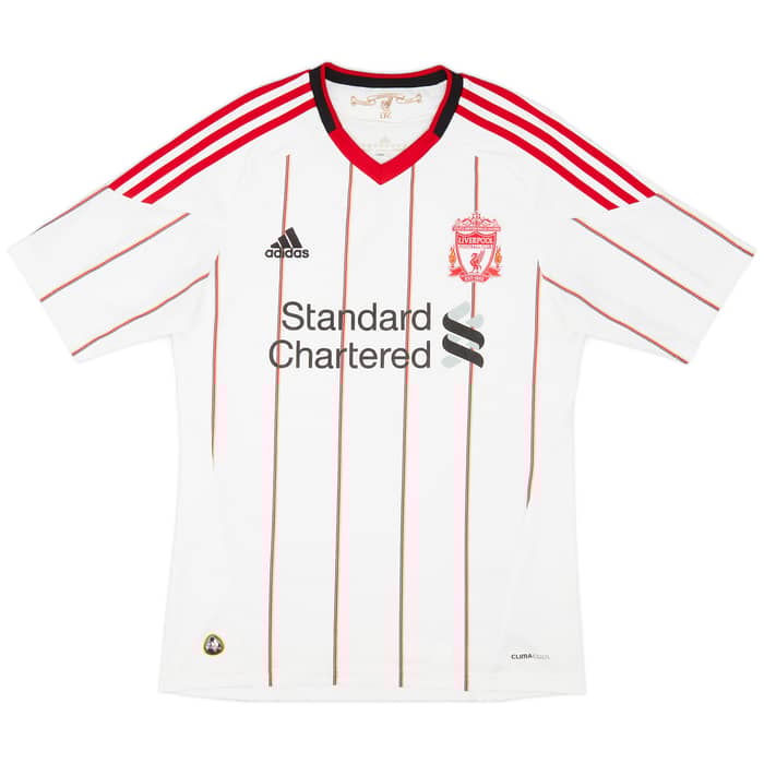 2010-11 Liverpool Away Shirt Gerrard #8 - 7/10 - (S)