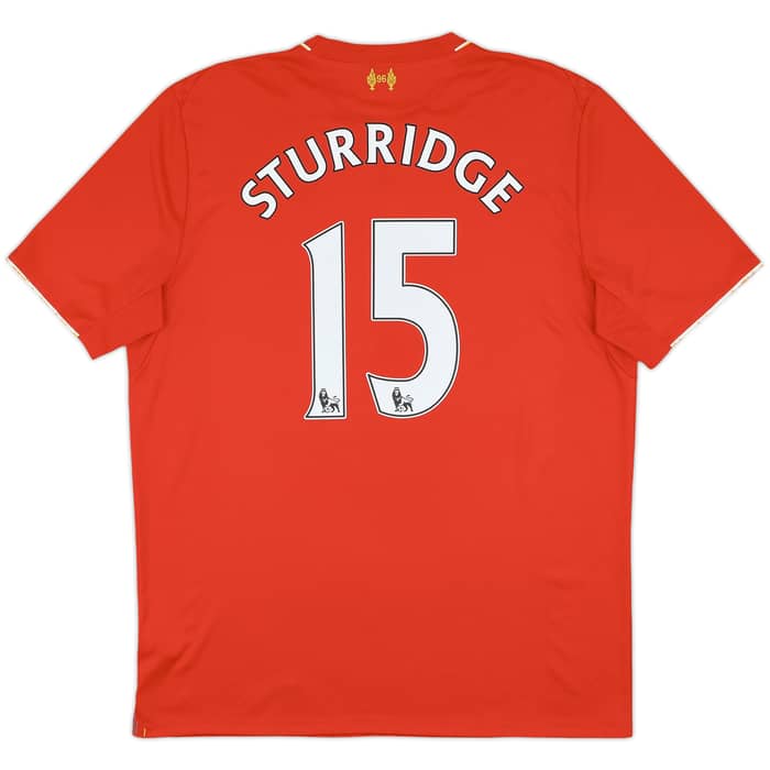 2015-16 Liverpool Home Shirt Sturridge #15 - 7/10 - (XL)