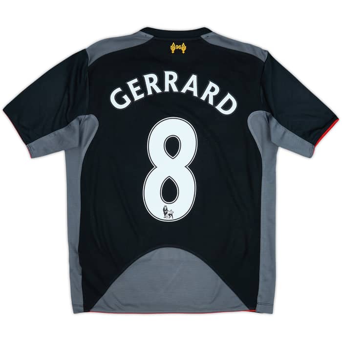 Camiseta de visitante del Liverpool 2012-13 Gerrard #8 - 6/10 - (15-16 Años)