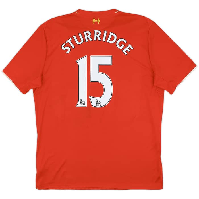 2015-16 Liverpool Home Shirt Sturridge #15 - 6/10 - (XL)