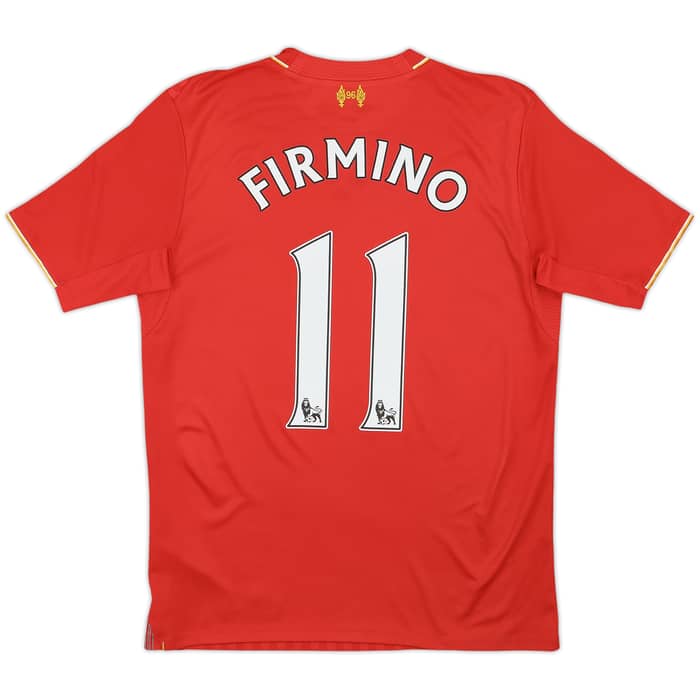 2015-16 Liverpool Home Shirt Firmino #11 - 7/10 - (XL.Boys)