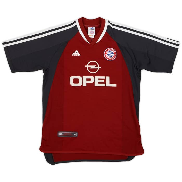 2001-02 Bayern Munich Home Shirt Hargreaves #23 - 7/10 - (Y)