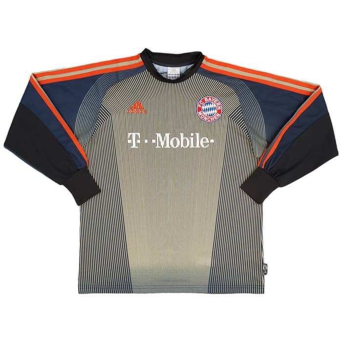 2003-04 Bayern Munich GK Shirt Kahn #1 - 7/10 - (XL.Boys)
