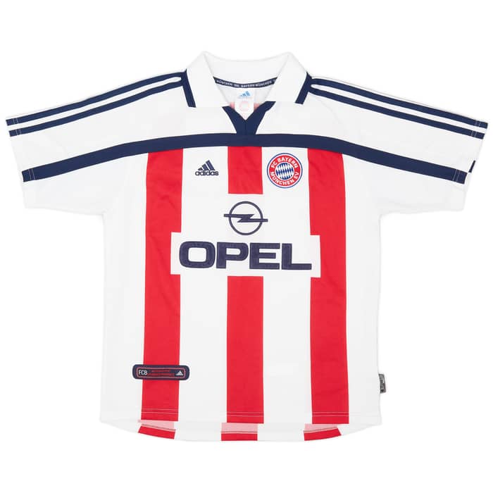 2000-01 Bayern Munich Away Shirt - 9/10 - (Y)