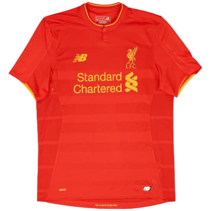 2016-17 Liverpool Home Shirt Mane #19