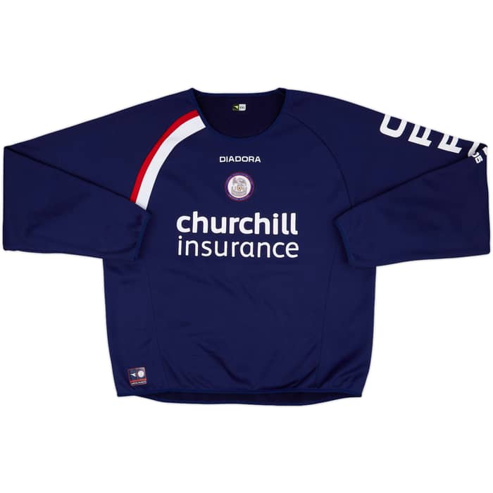 2005-06 Crystal Palace Diadora Centenary Training Top - 8/10 - (XXL)