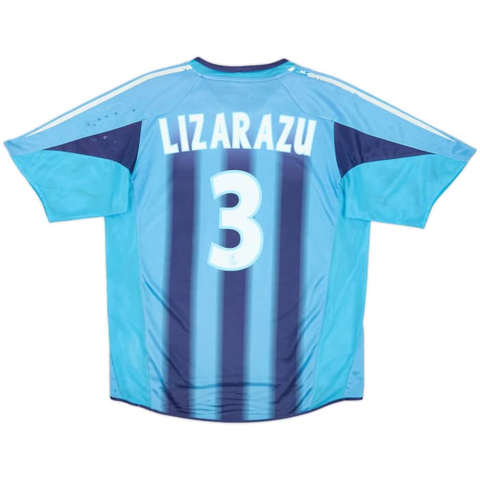 2004-05 Olympique Marseille Away Shirt Lizarazu #3 - 6/10 - (L)