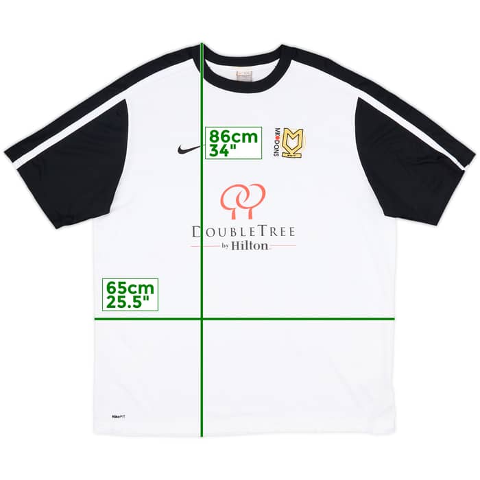 2009-10 MK Dons Home Shirt - 8/10 - (XXL)
