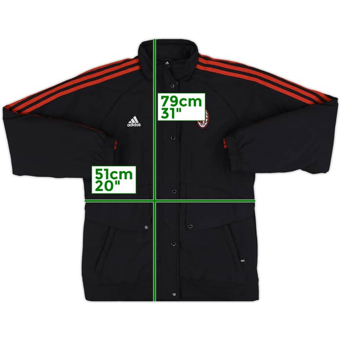 2008-09 AC Milan adidas Track Jacket - 8/10 - (M)