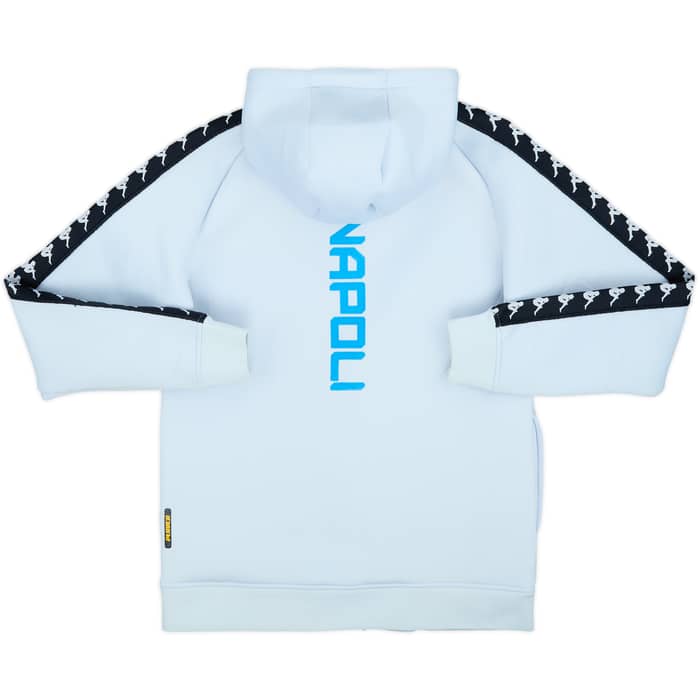 2018-19 Napoli Kappa Hooded Track Jacket - 8/10 - (S)