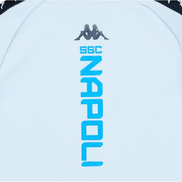 2018-19 Napoli Kappa Hooded Track Jacket - 8/10 - (S)