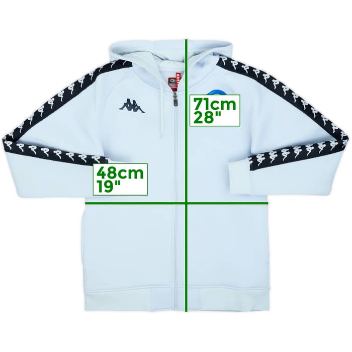2018-19 Napoli Kappa Hooded Track Jacket - 8/10 - (S)