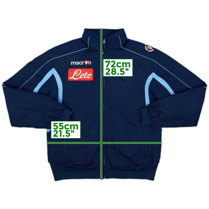 2010-11 Napoli Macron Track Jacket - 3/10 - (L)