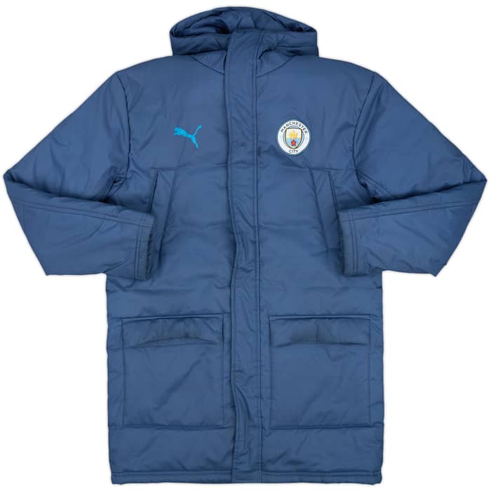 2024-25 Manchester City Puma Abrigo acolchado de banquillo - 6/10 - (S)