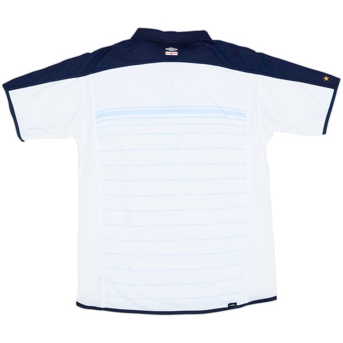 2003-05 England Home Shirt Beckham #7 - 6/10 - (L)