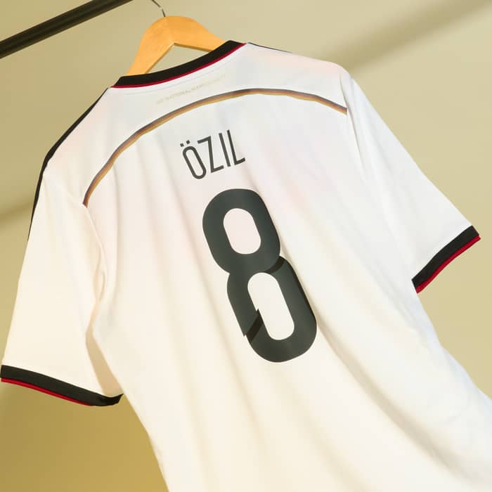 2014-15 Germany Home Shirt Ozil #8 - 8/10 - (S)