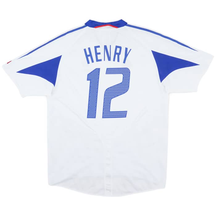 2004-06 France Away Shirt Henry #12 - 9/10 - (XL)