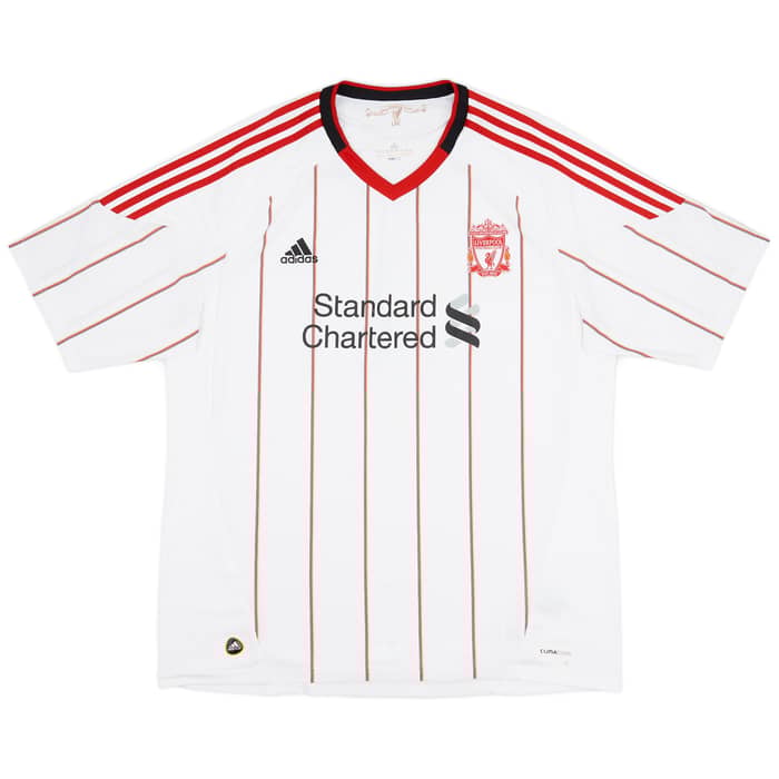 2010-11 Liverpool Away Shirt Gerrard #8 - 8/10 - (3XL)
