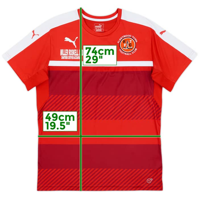 2016-17 Fleetwood Town Puma Training Shirt - 8/10 - (L)