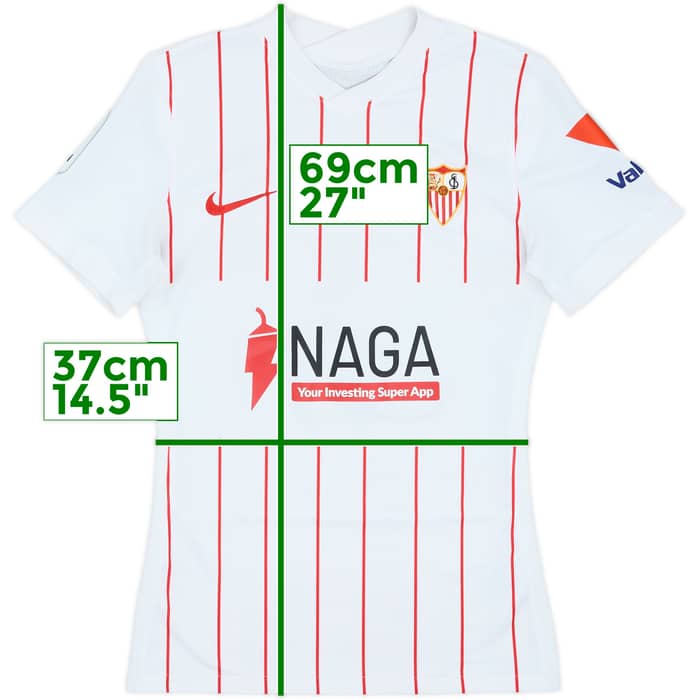 2021-22 Sevilla Home Shirt - 8/10 - (S)