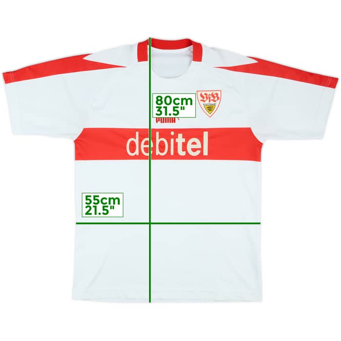 2002-03 Stuttgart Home Shirt - 5/10 - (XL)