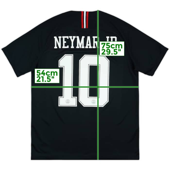 2018-19 Paris Saint-Germain Third/Home Shirt Neymar Jr #10 - 7/10 - (L)
