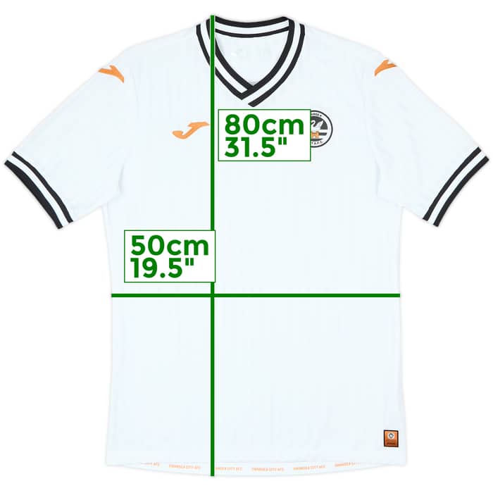 2021-22 Swansea Home Shirt - 9/10 - (L)