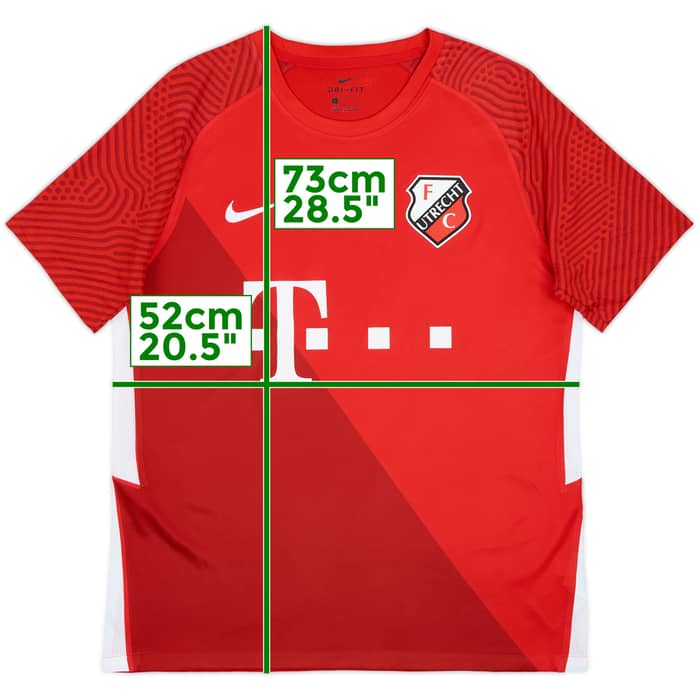 2021-22 Utrecht Home Shirt - 9/10 - (L)