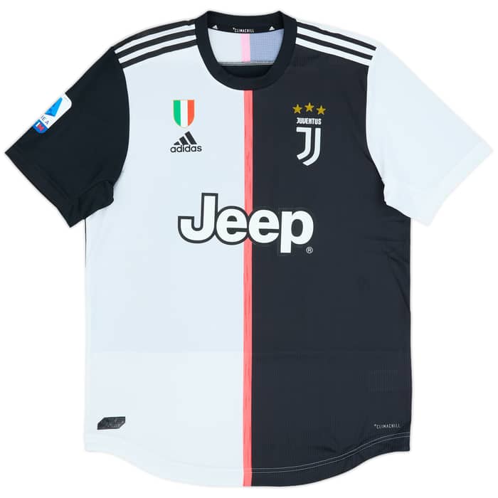 2019-20 Juventus Authentic Home Shirt Ronaldo #7 - 8/10 - (L)