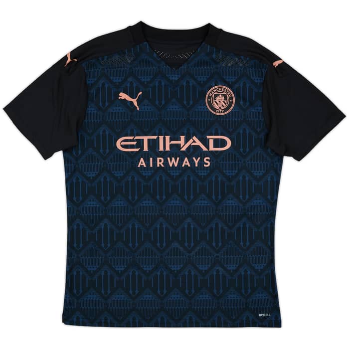 2020-21 Manchester City Authentic Away Shirt Kun Aguero #10 - 10/10 - (L)