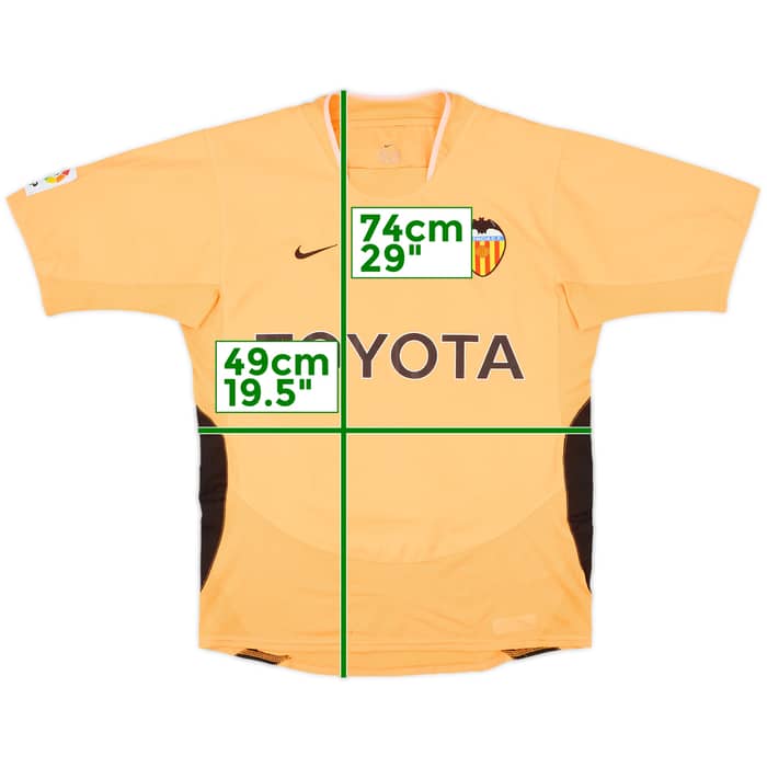 2003-04 Valencia Away Shirt - 7/10 - (S)