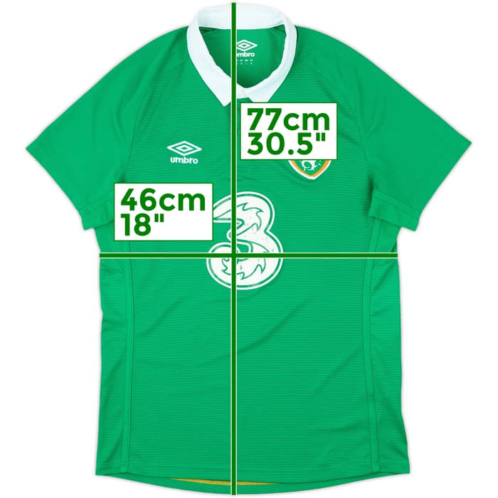 2014-16 Ireland Home Shirt - 6/10 - (M)