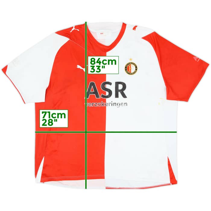 2009-10 Feyenoord Home Shirt - 4/10 - (3XL)