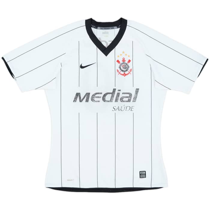 2008 Corinthians Home Shirt #10 - 5/10 - (L)